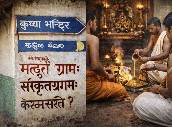 Sanskrit Speaking Village In India