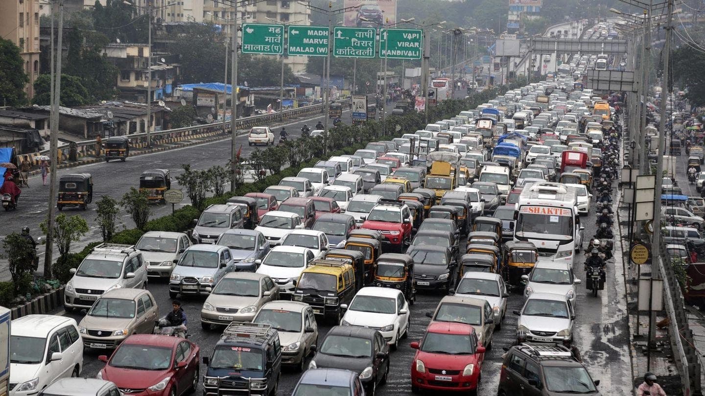 Most Traffic City in India