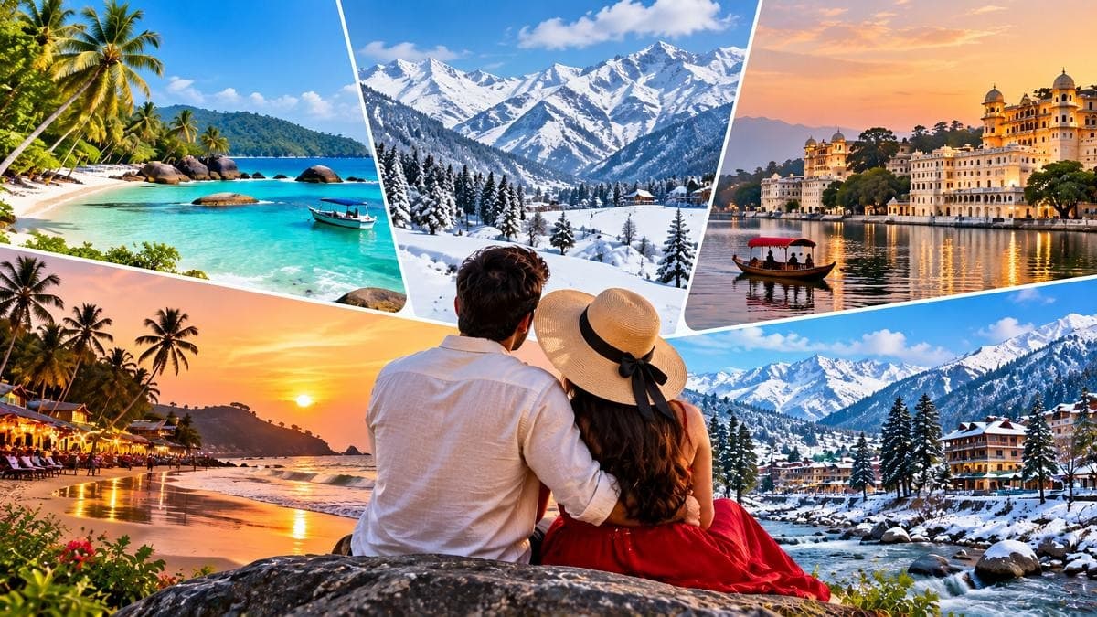 Romantic Cities in India