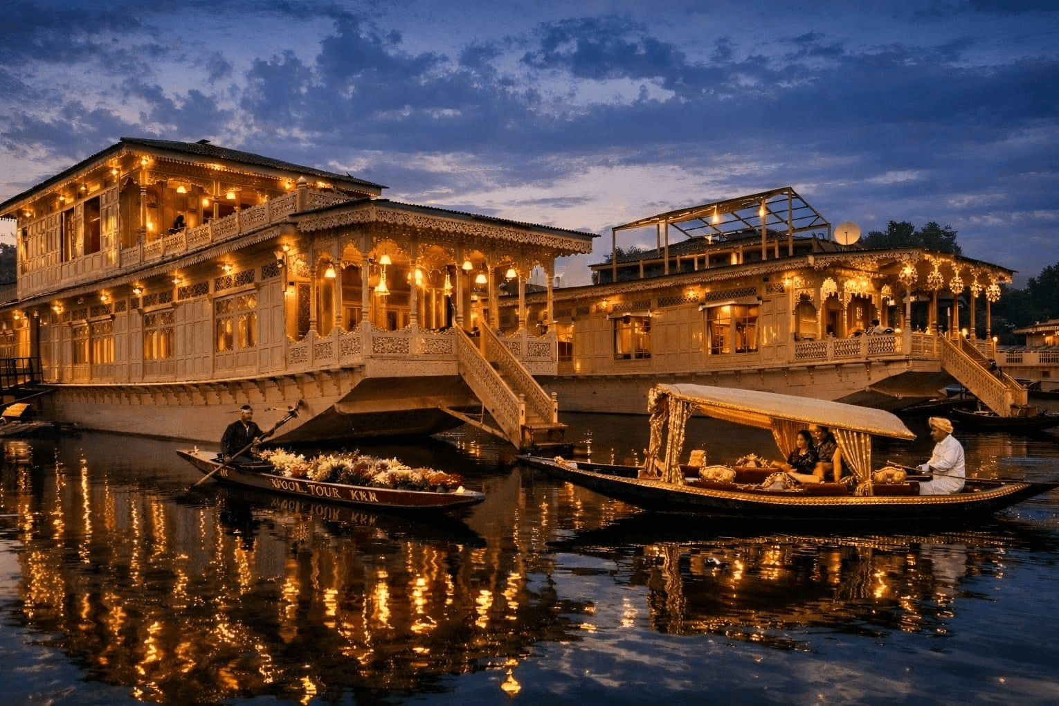 Floating City in India: Srinagar