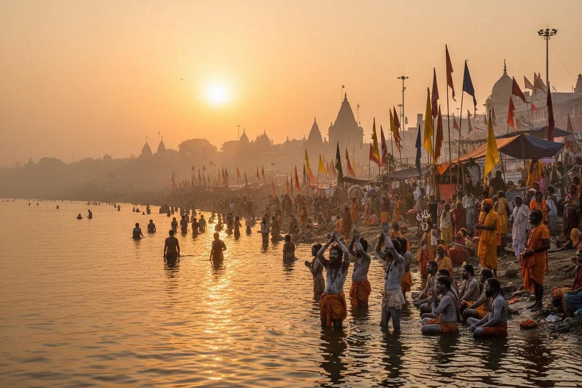 Kumbh City in India